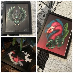 Framed art print bundle